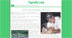 Desktop Screenshot of caprails.com